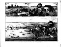 Residence & Stock Farm Views of O J Jones, Douglas County 1875